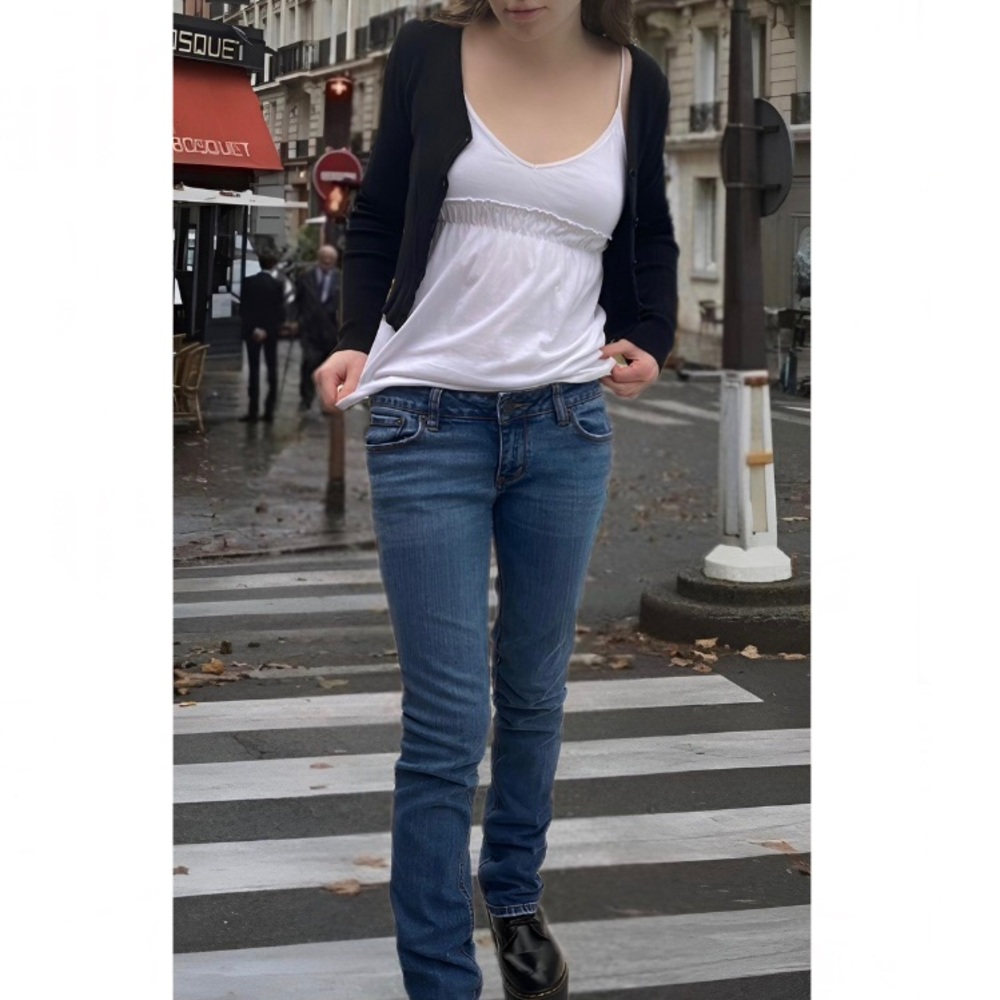 Long 70’s Venice Low Rise Jeans